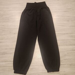 Vanilla Star High-Waisted Black Jogger Pants Women's Size Small C5
